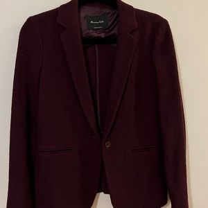 Massimo Dutti Slim Fit Wool Blazer size US 6